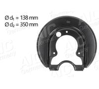 AIC 57846 Splash Panel, brake disc for AUDI,SEAT,SKODA,VW