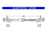 Bremsschlauch 24.5237-0515.3