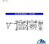 BREMSSCHLAUCH 24.5278-0652.3 FÜR NISSAN PRIMERA/Hatchback F9Q 1.9LYD22DDT 2.2L