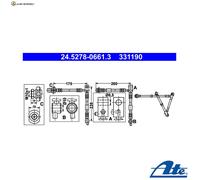 BREMSSCHLAUCH 24.5278-0661.3 FÜR NISSAN PRIMERA/Hatchback F9Q 1.9LYD22DDT 2.2L