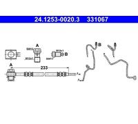 Bremsschlauch ATE 24.1253-0020.3