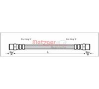 METZGER Bremsschlauch 4114672