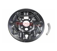 Bremsträgerplatte METZGER 6117002 für VAG, Hinterachse rechts