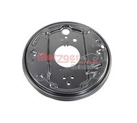 Bremsträgerplatte METZGER 6117005 für VAG, Hinterachse links