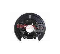 Bremsträgerplatte METZGER 6117099 für TOYOTA, Hinterachse links