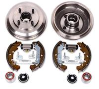 Bremstrommel Set Bremsbacken Radbremszylinder Radlager Passend Für Vw Caddy Seat Bremsbackensatz: A.b.s.: 8871 A.b.s.: 8921 Abakus: 23105031 Aic: 5