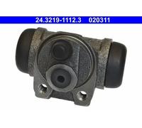 Bremszylinder Grauguss 24.3219-1112.3 ATE für PEUGEOT 106 I 206 Schrägheck 206+