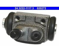Bremszylinder Grauguss 24.3222-1117.3 ATE für FORD ESCORT IV ORION II GRANADA II
