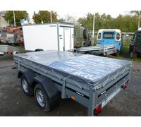 Brenderup 2300 STB2500 gebremst mit Flachplane u.2 Stützbügel