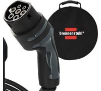 Brennenstuhl Tragbares EV Ladegerät Typ 2 Schutzkontakt 2,3KW mit 8m Kabel - 1384010