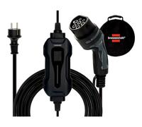 Brennenstuhl Tragbares EV Ladegerät Typ 2 Schutzkontakt 2,3KW mit 8m Kabel
