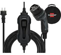 Brennenstuhl Tragbares EV Ladegerät Typ 2 Schutzkontakt 2,3KW mit 8m Kabel