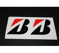 Bridgestone B Pneu Tire Reifen Aufkleber Decal Sticker Kleber Autocollant