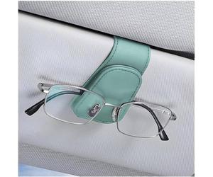 Brillenhalter Auto Sonnenblende Magnetisch Leder Clip Nyland