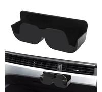 Brillenhalter für Auto | halboffene selbstklebende Schutzhülle | Visier-Sonnenbrillenhalter mit Samtfutter, für Fahrer, Ticketkarten, kleine Gegenstände, Fahrzeug, LKW, SUV, Wohnmobil, Limousine