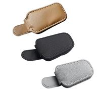 Brillenhalter Für Auto Sonnenblende | 3 Pack Sonnenbrillenhalter Auto | Sonnenbrillen Halterung Magnetische, Sonnenbrillenhalter, Universal Auto Visier Zubehör Für Alle Arten Von Gläsern Geeignet