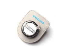 Brillenhalter für Auto Sonnenblende für Volvo S90 V90 CC 2017-2023 2024, Magnetischer Brillenhalter Fürs Auto Auto-Innenausstattung,Beige