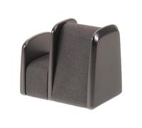 Brillenhalter fürs Auto am Armaturenbrett Selbstklebend Zinklegierung | Sonnenbrillen und Brillen, Kompakte Aufbewahrung, 3,7x3,3x2,45cm, mit Schwammauflage