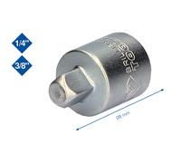 Brilliant Tools 3/8 Adapter auf 1/4