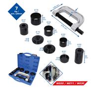 Brilliant Tools 4 in 1 Kugelgelenk-Abzieher-Satz, 7-teilig (Werkzeuge für Fahrwerk einschließlich Federn, Stoßdämpfer, Räder, Reifen, Bremsen, Lenkung