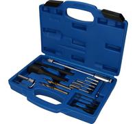 BRILLIANT TOOLS BT561030 Glühkerzen-Ausbau- und Gewinde-Reparatur -Satz | 16-tlg. [Powered by KS TOOLS], Mit Stabilem Blauen Transportkoffer