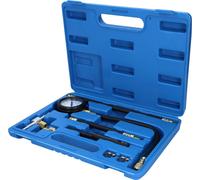 BRILLIANT TOOLS BT581250 Kraftstoff-Einspritzpumpen-Druck-Tester- Satz 9-tlg Powered by KS TOOLS Mit Stabilem Blauen Transportkoffer 9-Tlg.