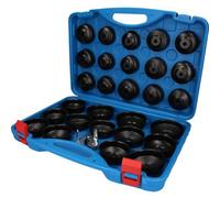 Brilliant Tools BT711050 Ölfilterschlüssel Satz Öl-Wechsel, Innenvierkant 30-tlg
