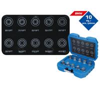 Brilliant Tools Felgenschloss-Sortiment für BMW, 10-tlg Universal BT691290