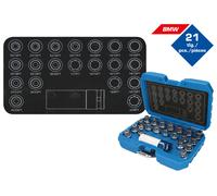 BRILLIANT TOOLS BT691230 Felgenschloss-Sortiment | für BMW | 21-TLG. [Powered by KS Tools]