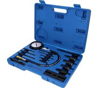 BRILLIANT TOOLS Kompressionstester-Satz für Diesel Motoren 18tlg. - BT581000