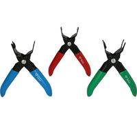 BRILLIANT TOOLS Kraftstoffleitung-Entriegelungszangen-Satz, 3-tlg