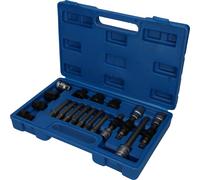 BRILLIANT TOOLS Lichtmaschinen Bit- und Steckschlüssel-Satz, 18-tlg