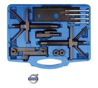 BRILLIANT TOOLS BT597850 Motor-Einstellwerkzeug-Satz für Volvo 4-/5-/6-Zylinder bis 2006 [Powered by KS TOOLS], 11-Tlg, Schwarz Silber