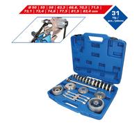 Brilliant Tools Radlager-Werkzeug-Satz, 31-teilig (Werkzeuge für Fahrwerk einschließlich Federn, Stoßdämpfer, Räder, Reifen, Bremsen, Lenkung)