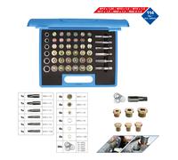 Brilliant Tools Reparatursatz für Öl-Ablassschrauben-Gewinde, 114-teilig - BT711300