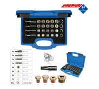 BRILLIANT TOOLS 64-tlg. Reparatursatz für Ölablass-Gewinde