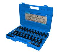 BRILLIANT TOOLS Klemmenauszieher-Set für Steckverbinder - 23-tlg. - BT511100