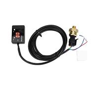 Brilluxa Öldruckmesser, Auto-Öldruckanzeige, 1/8 Zoll NPT-Anzeige, 0-120PSI Digitalanzeige, Hochpräziser Öldruckmesser mit Sensor