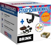 Brink AHK für Audi A4 B8 Limousine 07-15 starr + 13-pol ECS ES SPEZ