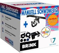 BRINK AHK für BMW X3 14-17 schwenkbar + 13-pol ERICH ES SPEZ