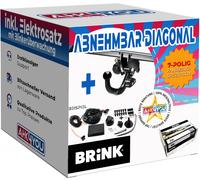 BRINK AHK für Hyundai Tucson 15-18 diag. abnehmbar + 7-pol BRINK ES SPEZ