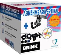 BRINK AHK für Opel Mokka + Mokka X 12-20 vert. abnehmbar + 13-pol ERICH ES SPEZ