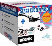 BRINK AHK für Renault Master Bus Kasten 06-10 starr Kugelflansch + 13-pol ES SPE