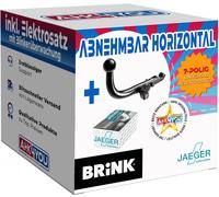 BRINK AHK für Volvo 850 Kombi 93-96 hori. abnehmbar + 7-pol ES ABE