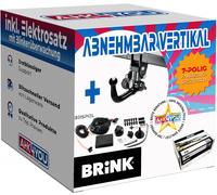 BRINK AHK für Volvo S90 Limousine 16-20 vert. abnehmbar + 7-pol BRINK ES SPEZ