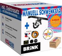 BRINK AHK für VW Golf Sportsvan 14-17 schwenkbar + 7-pol ES ABE