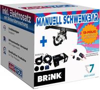 BRINK AHK für VW Golf VII Fließheck 12-19 schwenkbar + 13-pol ERICH ES SPEZ