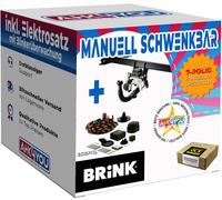 BRINK AHK für VW Golf VII Fließheck 12-19 schwenkbar + 7-pol ECS ES SPEZ