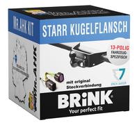 Brink AHK starr für Ford Transit/Tourneo Custom 16-23 + 13polig spezifisch