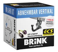 BRINK Anhängevorrichtung BMU Rückseite mit abnehmbarem Kugelkopf für LEXUS 691800
